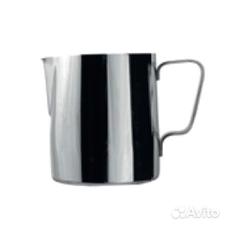 Молочник стальной 350 мл, хром