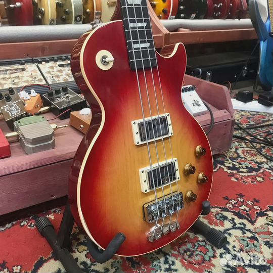 Бас-гитара Gibson LP нн Sunburst w/Case USA 2002