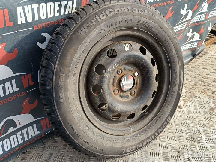 Запасное колесо 185/70 R14 4x100