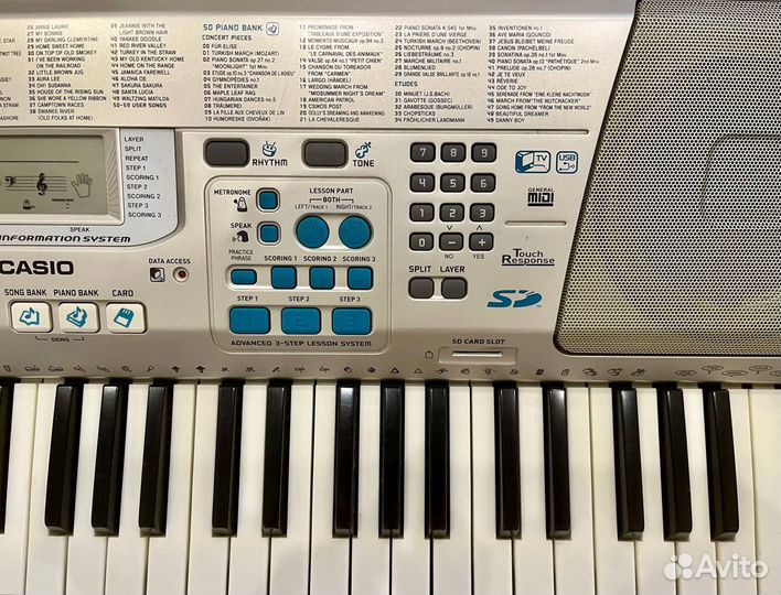 Синтезатор casio LK-300TV