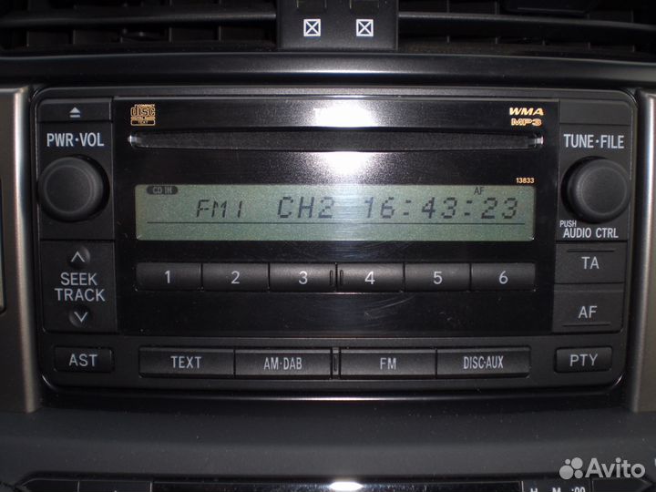 Штатная магнитола от Toyota Land Cruiser Pradо 150