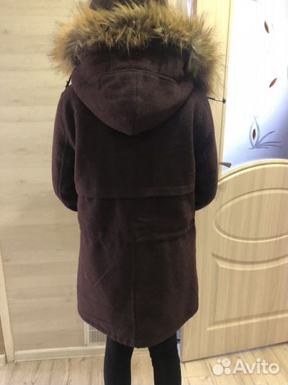 Пальто зимнее pull&bear
