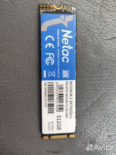 Ssd m2 N535N 512G