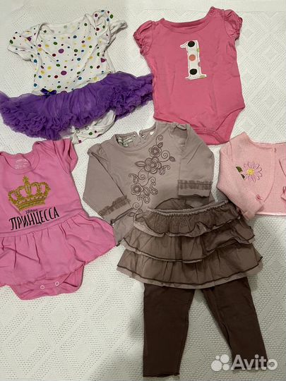 Боди для девочки 80