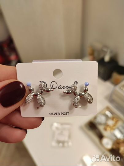 Серьги собаки