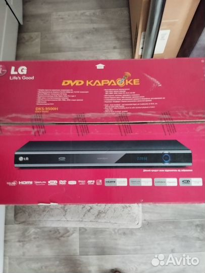 Dvd плеер с караоке lg DKS-9500H