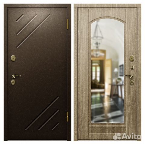 Дверь входная металлическая