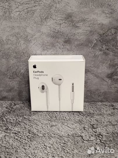 Проводные наушники Apple EarPods 3,5мм (новые)