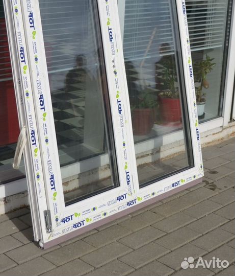 Готовые пластиковые окна 1002х1197 мм