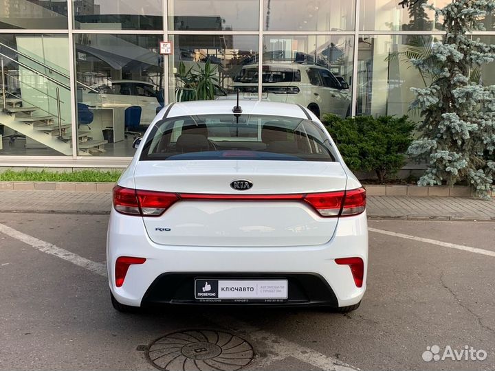 Kia Rio 1.6 МТ, 2017, 86 488 км