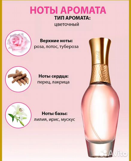 Treselle парфюмерная вода от avon