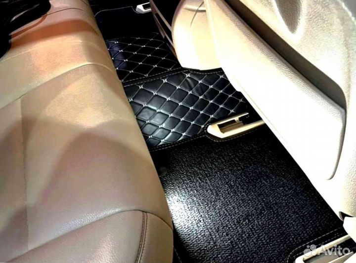 Ковры в салон на BMW 5 F10 2013г