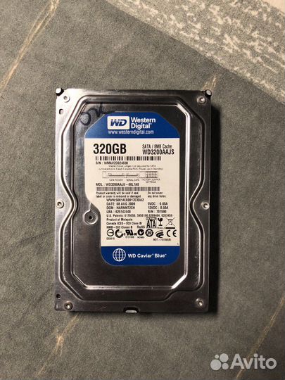 Жёсткий диск - WD blue 320GB