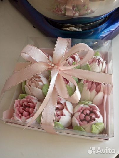 Зефирные тюльпаны