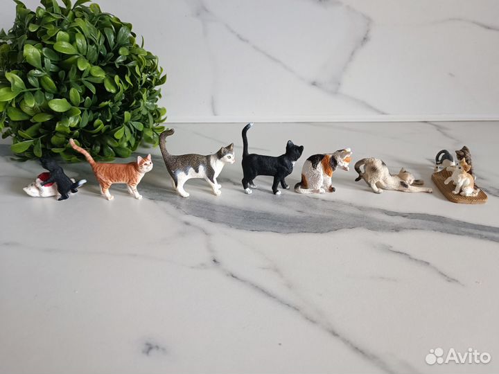 Фигурки Schleich кошки