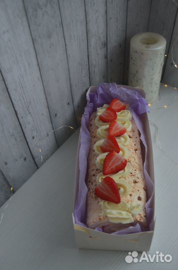 Меренговый рулет