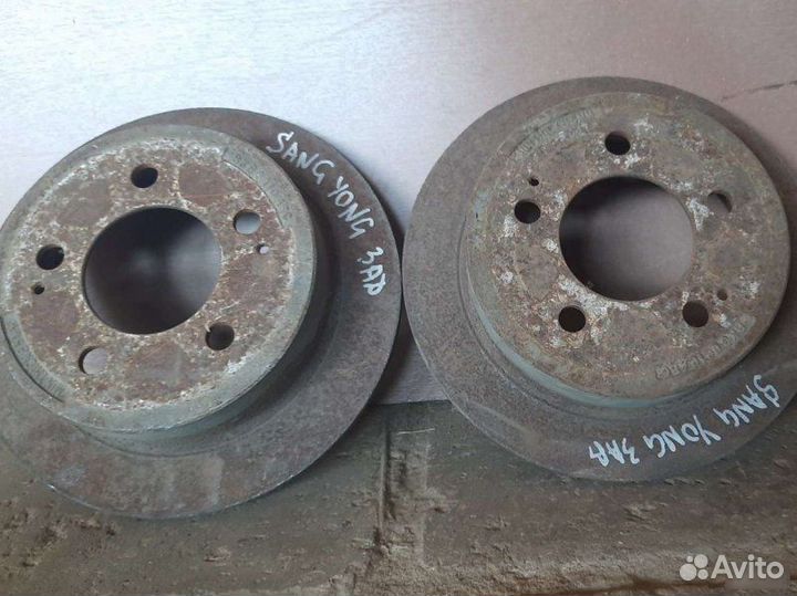 Тормозные диски заднее Ssangyong Action Sports