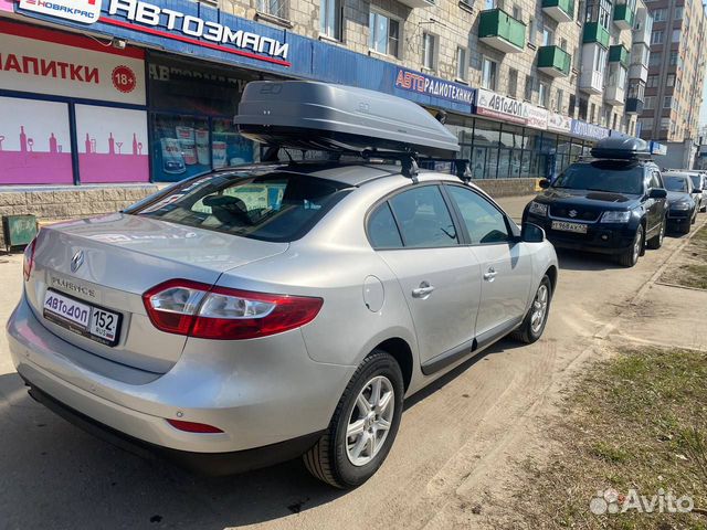 Багажник бокс на крышу Магнум 420 сер карб быстрос