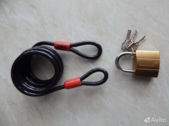 Велозамок-удлинитель abus Cobra 10/2000