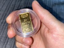 Золотой слиток 999 20 грамм