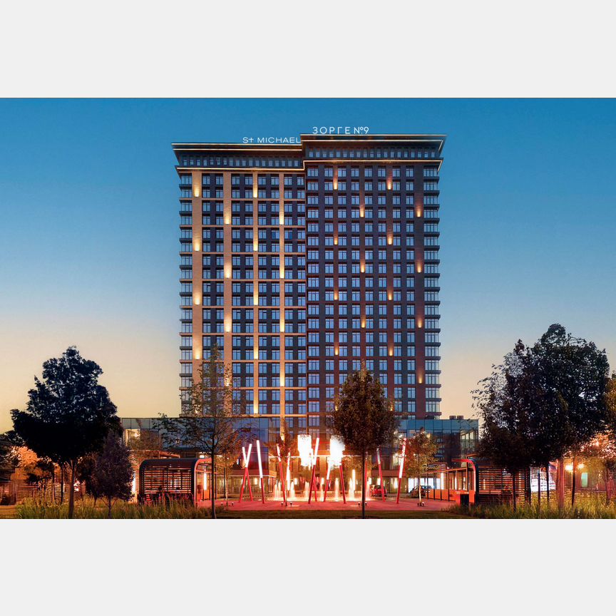 3-к. апартаменты, 63,5 м², 1/23 эт.