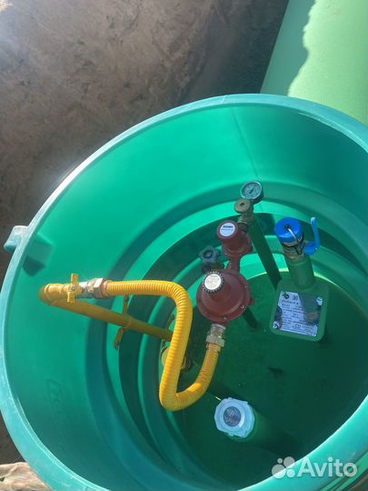 Установка газгольдера под ключ