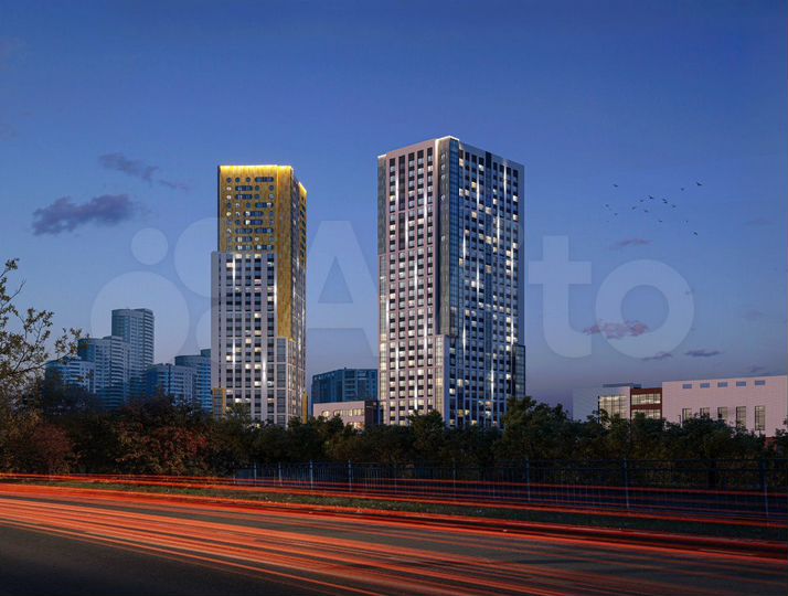 2-к. квартира, 61,1 м², 27/29 эт.