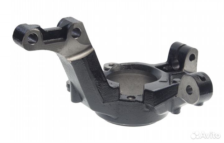 Кулак поворотный renault Logan левый с абс asam