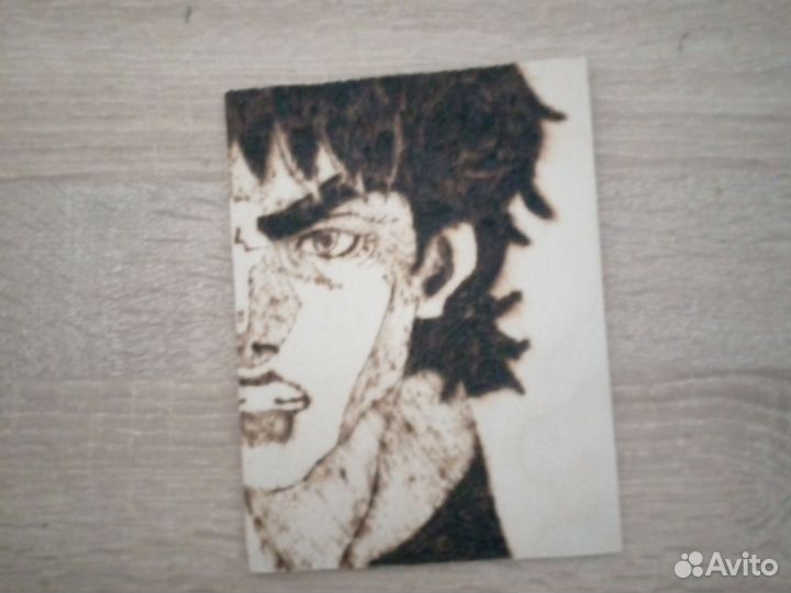 Работы выжигателем по дереву, ручной работы