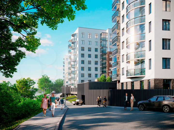 2-к. квартира, 64,9 м², 7/9 эт.