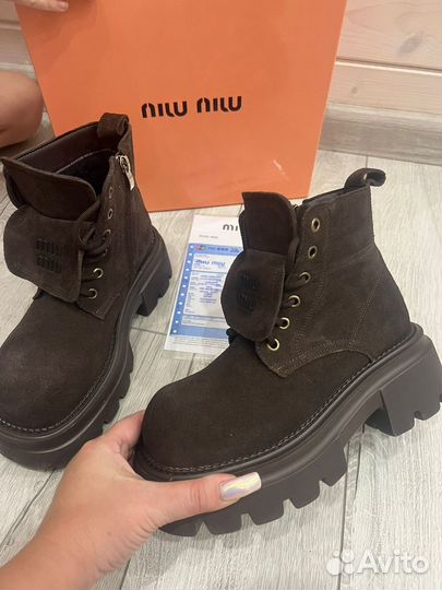 Ботинки miumiu