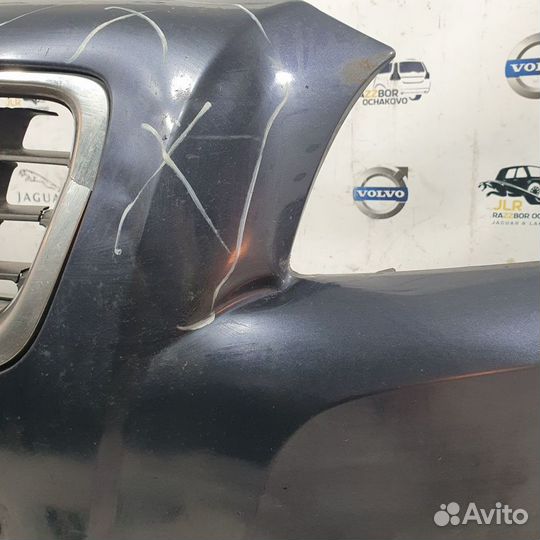 Бампер передний Volvo S80 2006-2013 Цвет: Синий