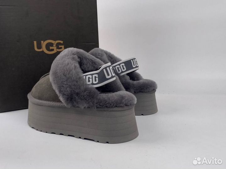 Ugg Funkette Suede Platform Grey