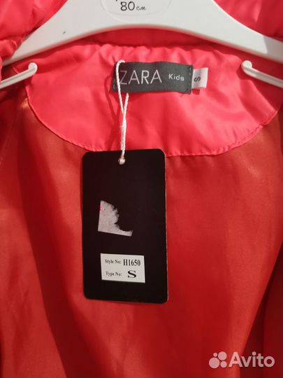 Куртка демисезон для девочки 98-104 Zara новая