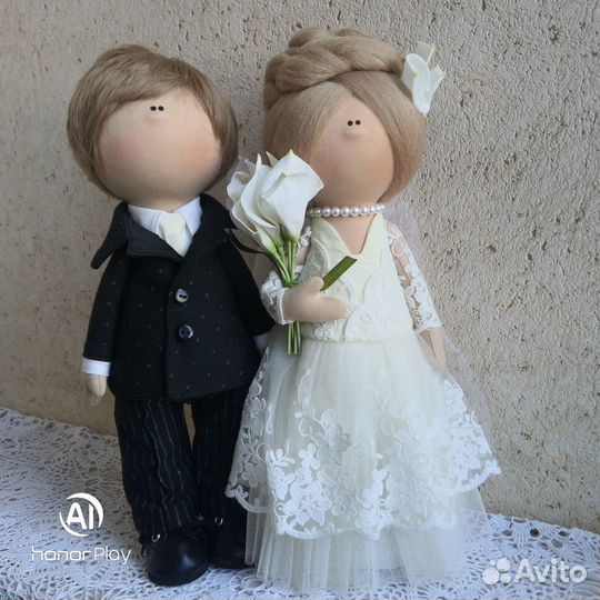 Интерьерная кукла ручной работы