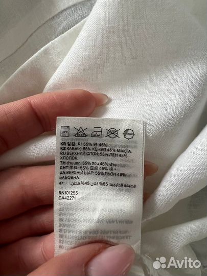 Платье HM лен