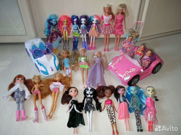 Куклы My Little Pony, Winx, Disney Princess, Moxie