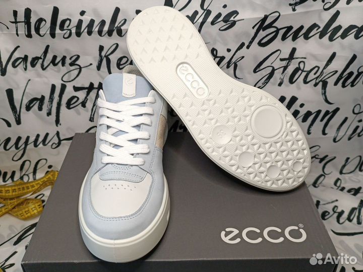 Женские 39/41 кеды ecco street 720