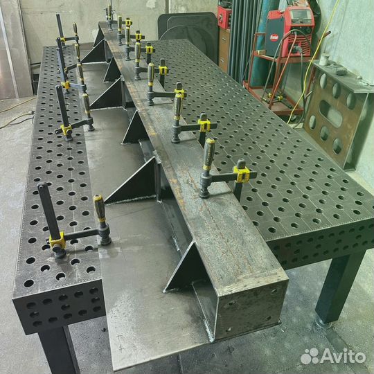 Сварочный 3Д стол 2000х1000х150 толщиной 10 мм
