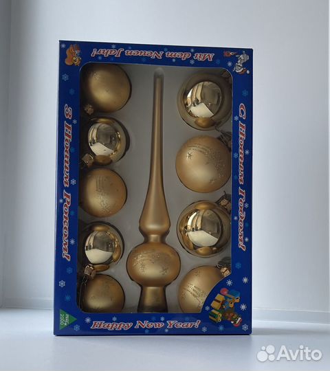 Елочные игрушки, украшения, шары, наборы