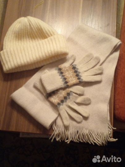 Шапка,шарф,перчатки