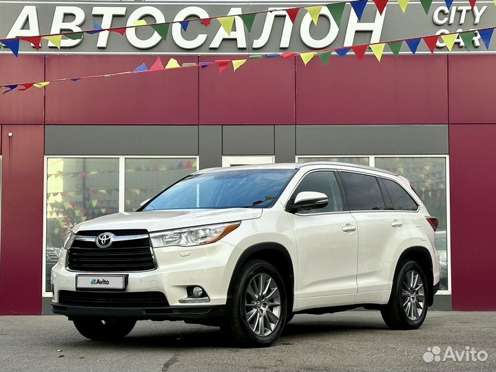 Toyota Highlander 3.5 AT, 2014, 169 335 км