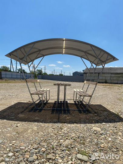 Беседки из поликарбоната