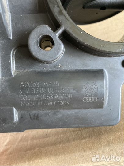 Вихревая заслонка Siemens VAG VDO A2C53104475