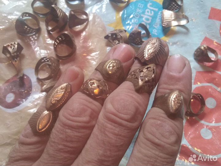 Кольцо латунь