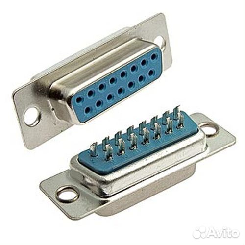 Разъемы DB (вилка, розетка, корпус)