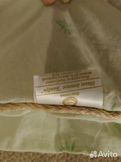 Детское одеяло 100 140 бамбук, лебяжий пух