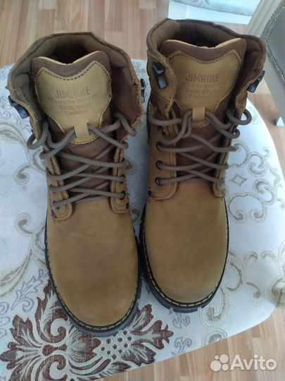 Ботинки мужские из натуральной кожи