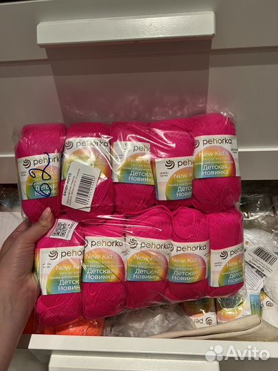 Пряжа pehorka детская (ящик)