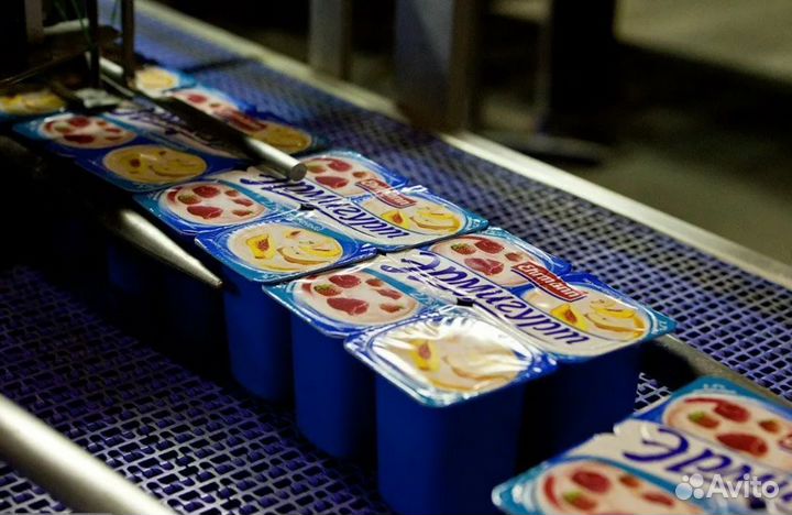 Упаковщик йогурта Вахта с питанием в Москве